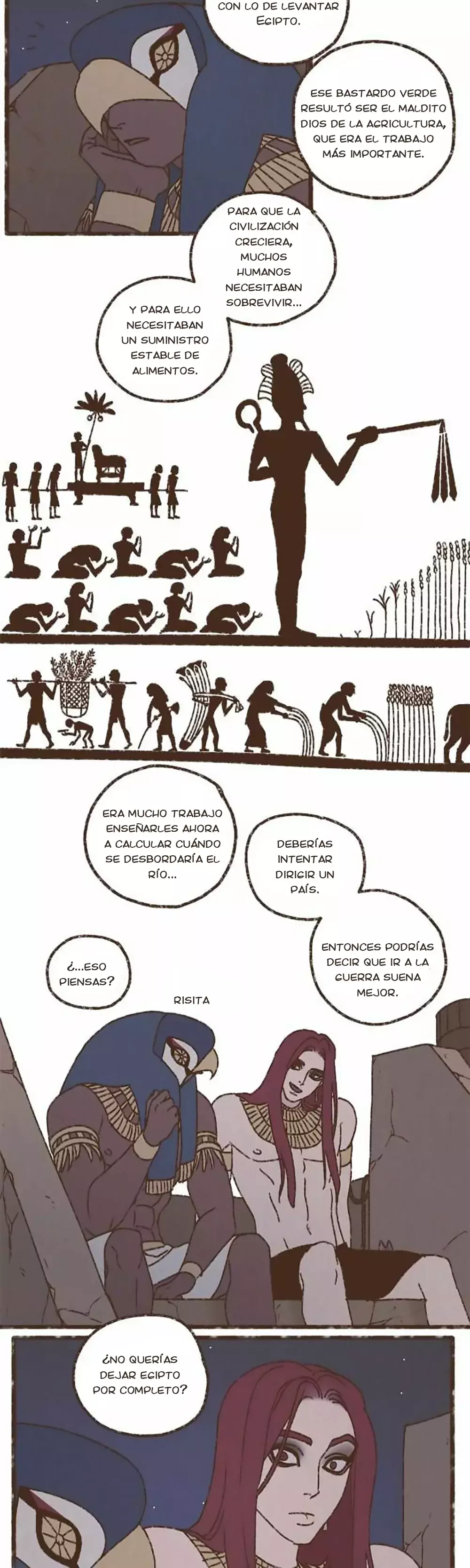 Dioses de Egipto capítulo 164 página 6