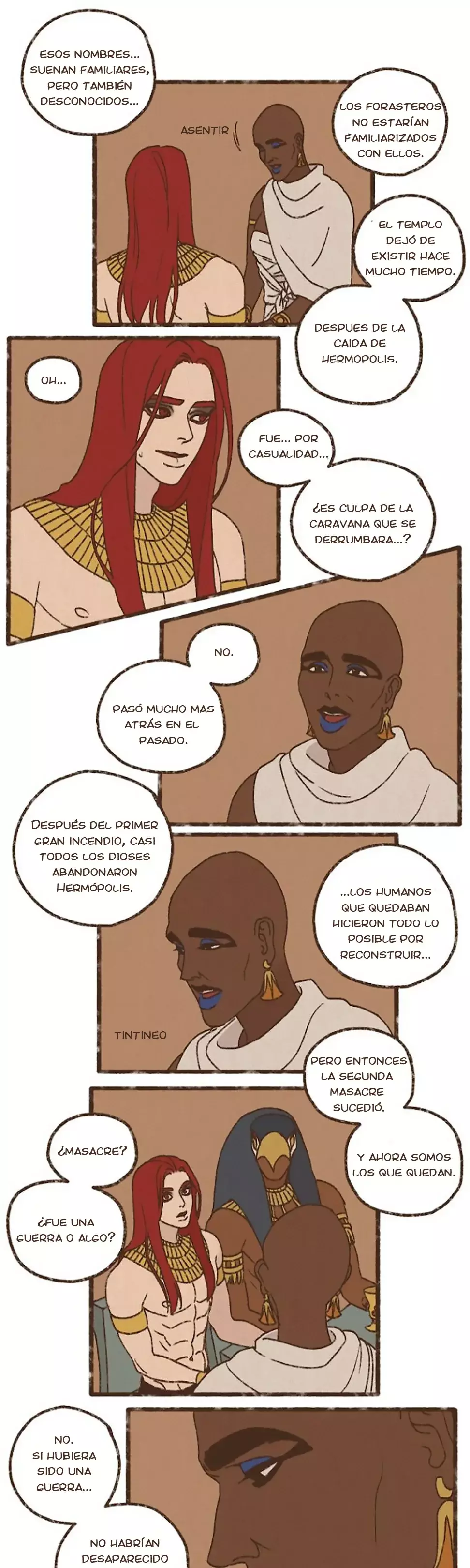 Dioses de Egipto capítulo 176 página 19