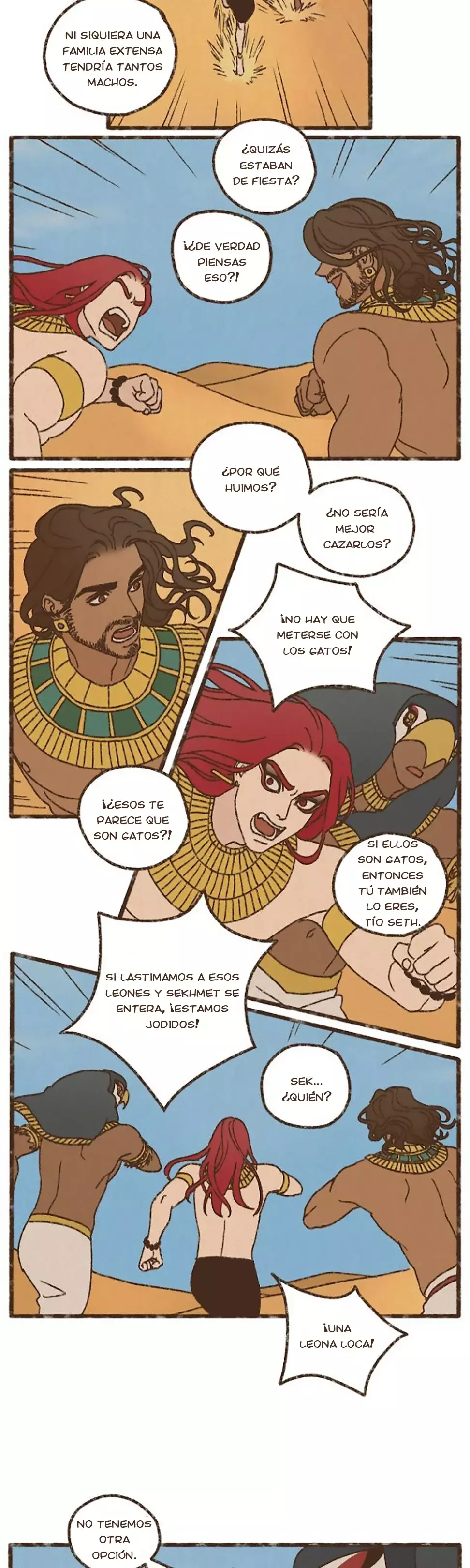 Dioses de Egipto capítulo 179 página 3