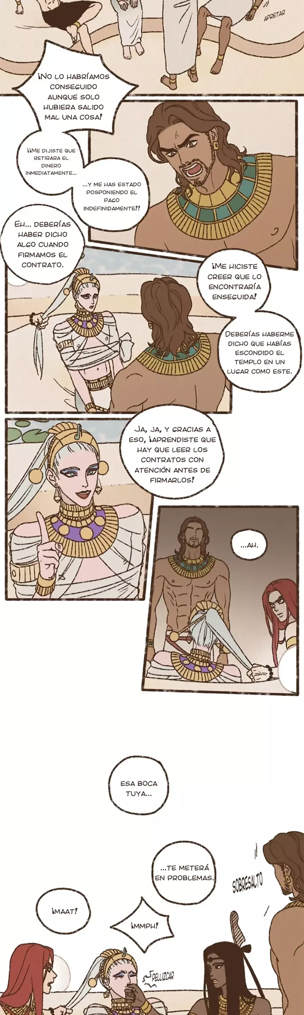Dioses de Egipto capítulo 195 página 17
