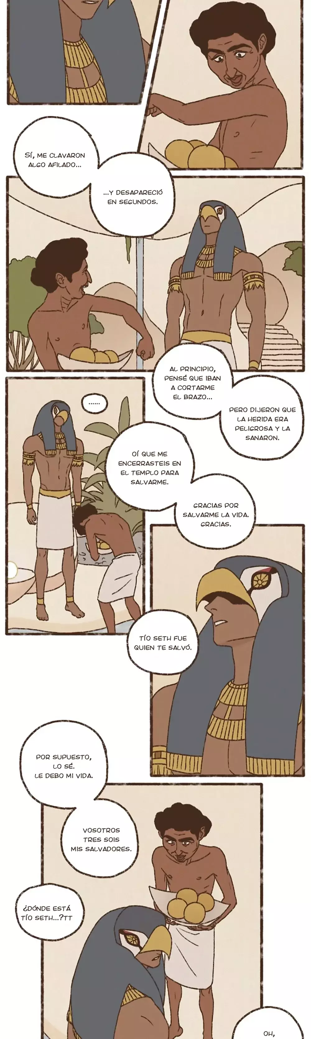 Dioses de Egipto capítulo 200 página 3