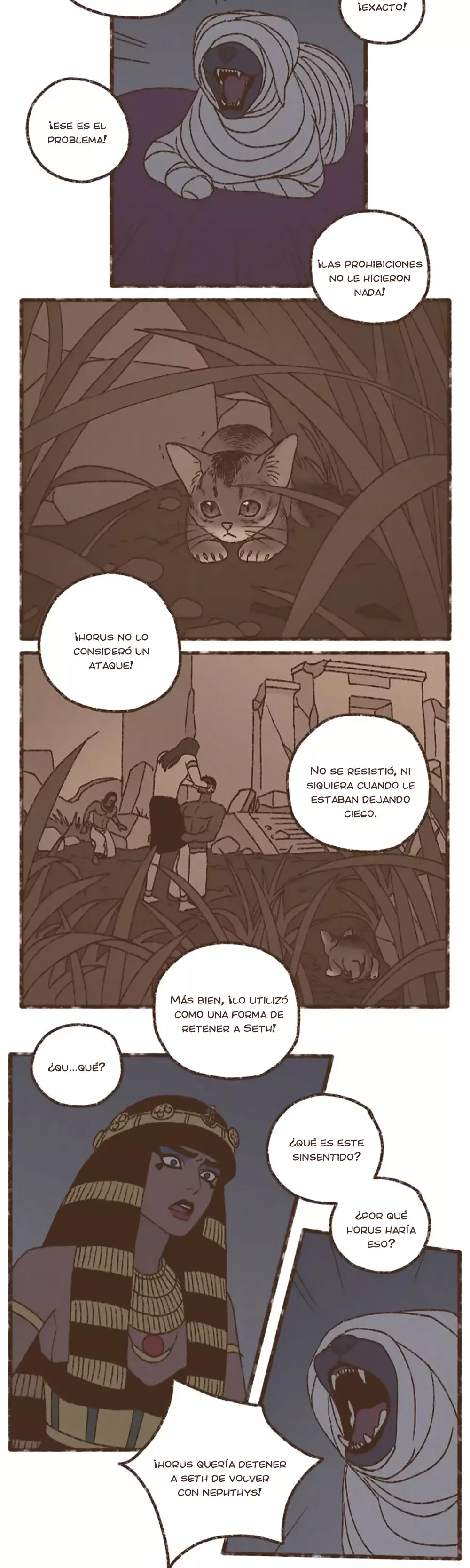 Dioses de Egipto capítulo 209 página 8