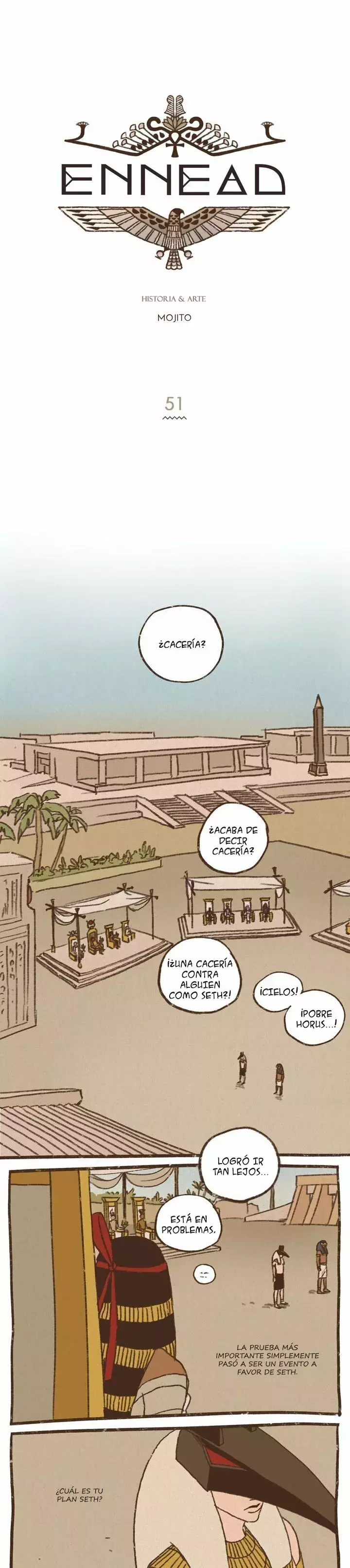 Dioses de Egipto capítulo 51 página 1