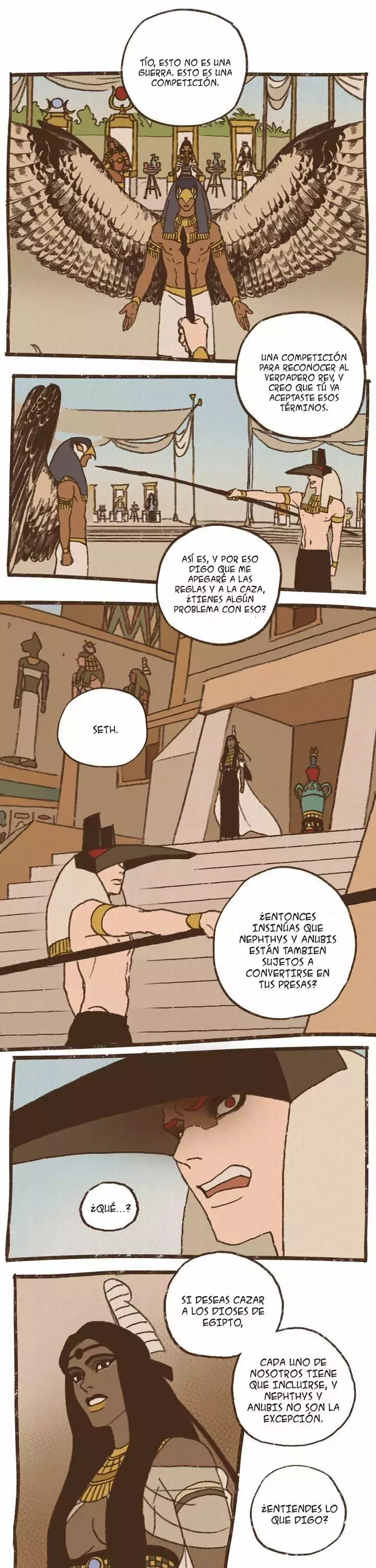 Dioses de Egipto capítulo 51 página 7