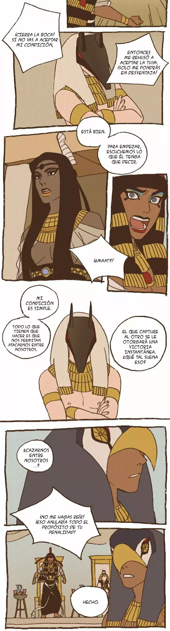 Dioses de Egipto capítulo 52 página 2
