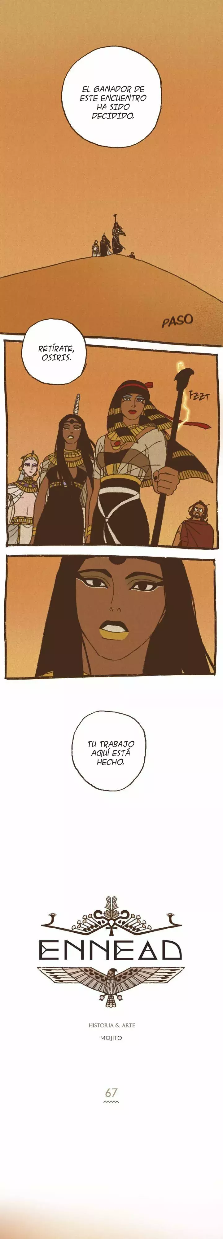 Dioses de Egipto capítulo 67 página 1