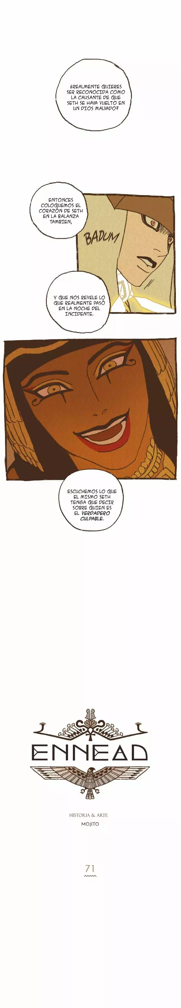 Dioses de Egipto capítulo 71 página 1