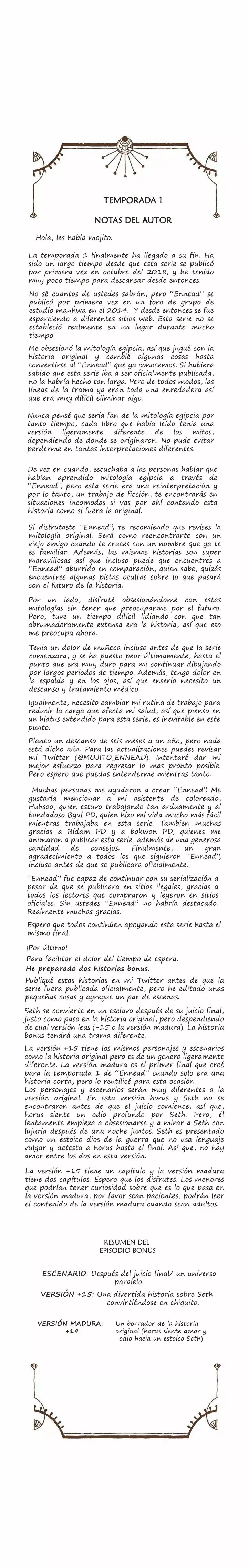 Dioses de Egipto capítulo 74 página 1