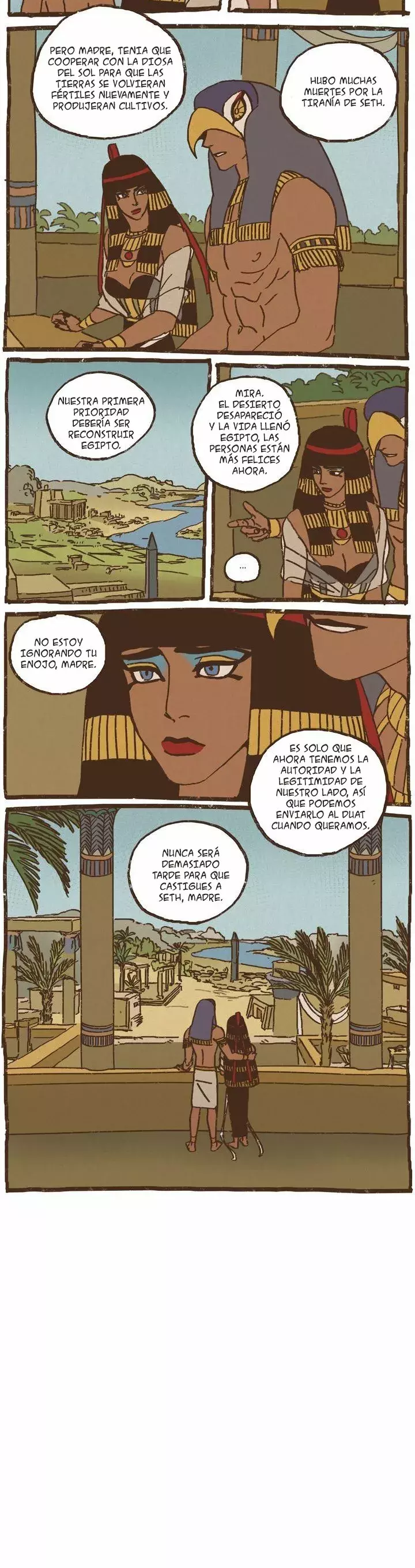 Dioses de Egipto capítulo 74 página 4