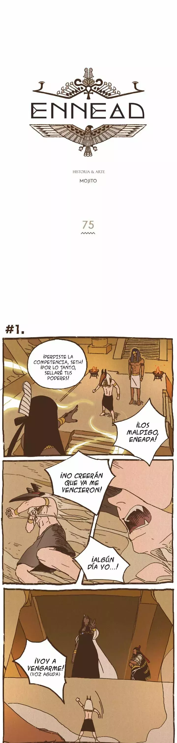 Dioses de Egipto capítulo 75 página 1