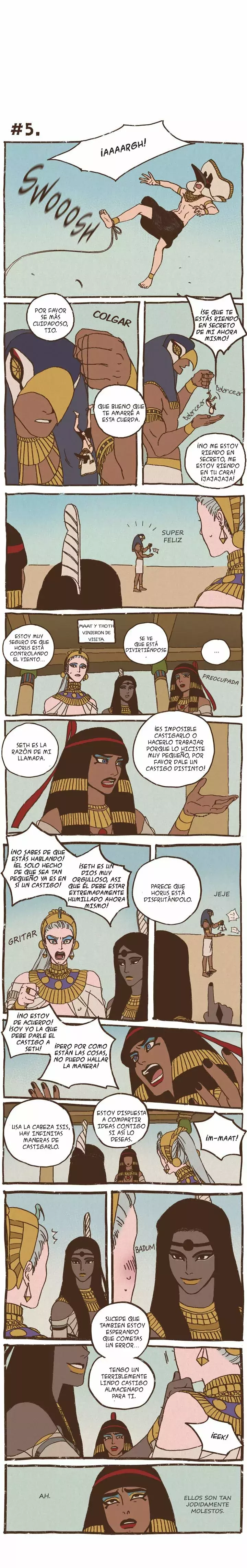 Dioses de Egipto capítulo 75 página 8