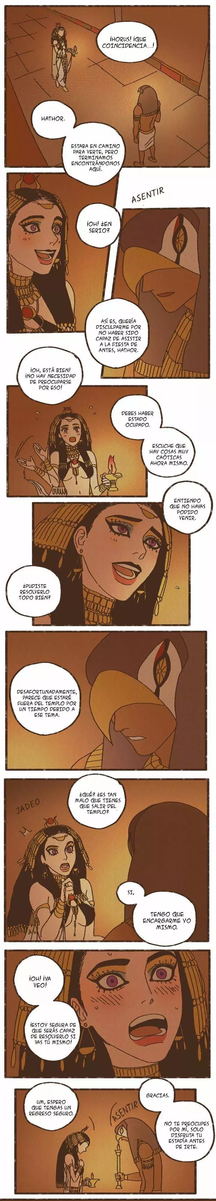 Dioses de Egipto capítulo 82 página 8