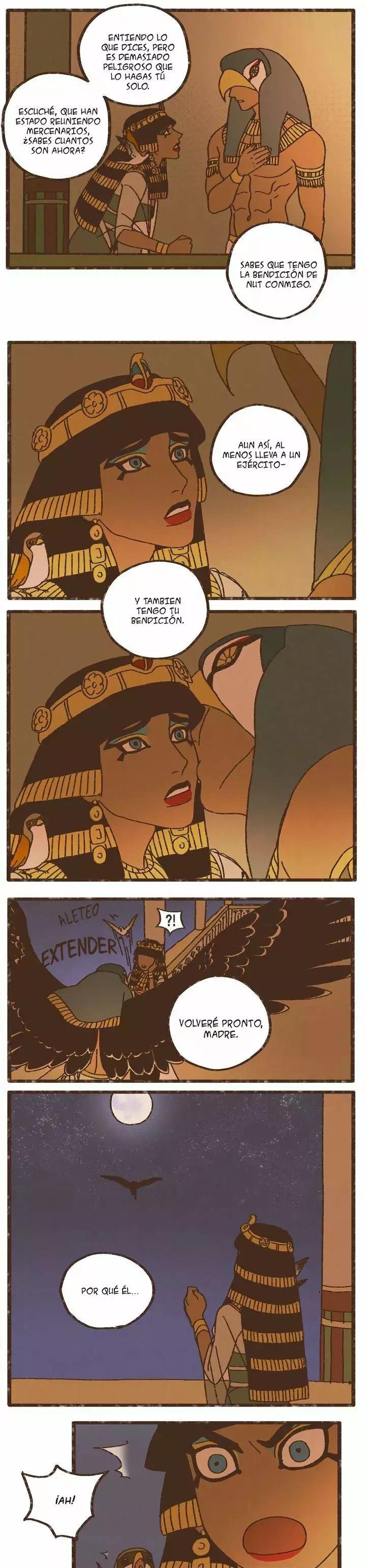 Dioses de Egipto capítulo 83 página 3