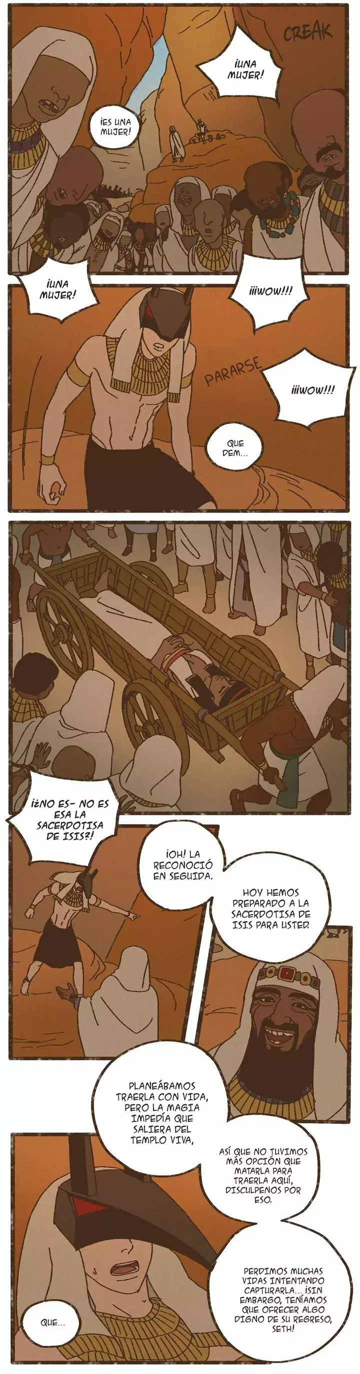 Dioses de Egipto capítulo 90 página 6