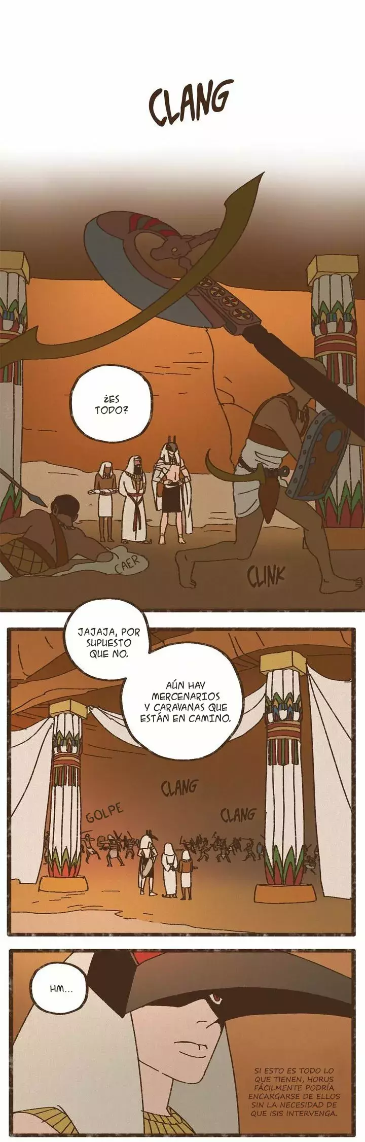 Dioses de Egipto capítulo 92 página 4