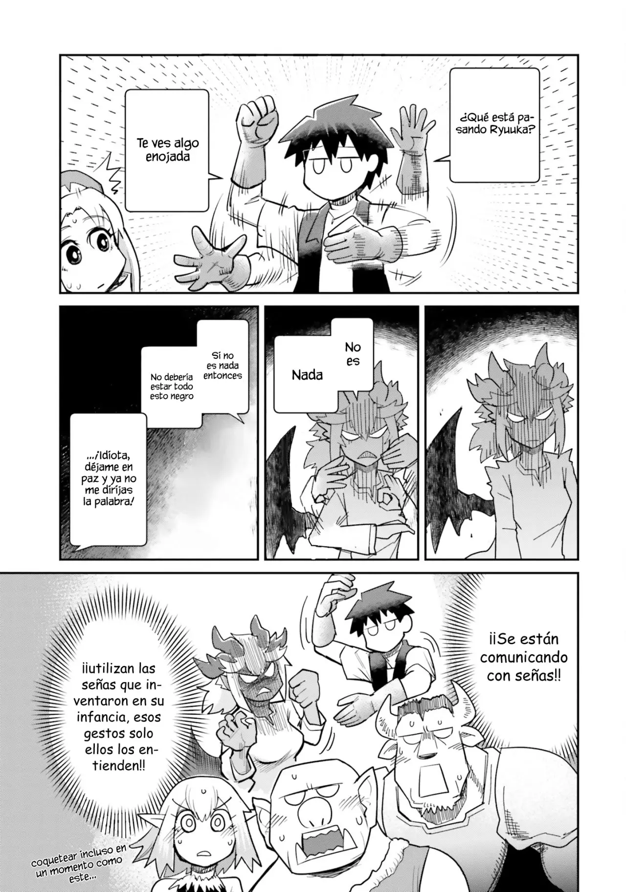 Dungeon No Osananajimi capítulo 9 página 4