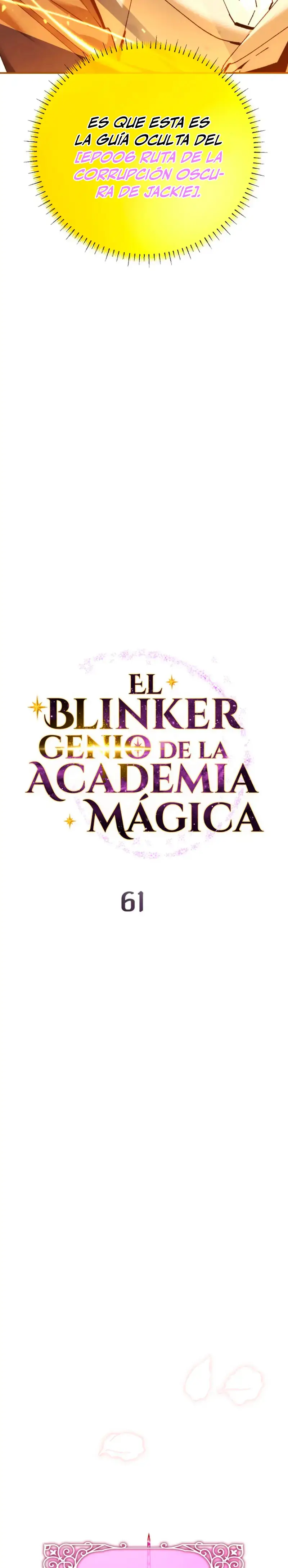 El Blinker Genio de la Academia Magica capítulo 61 página 13