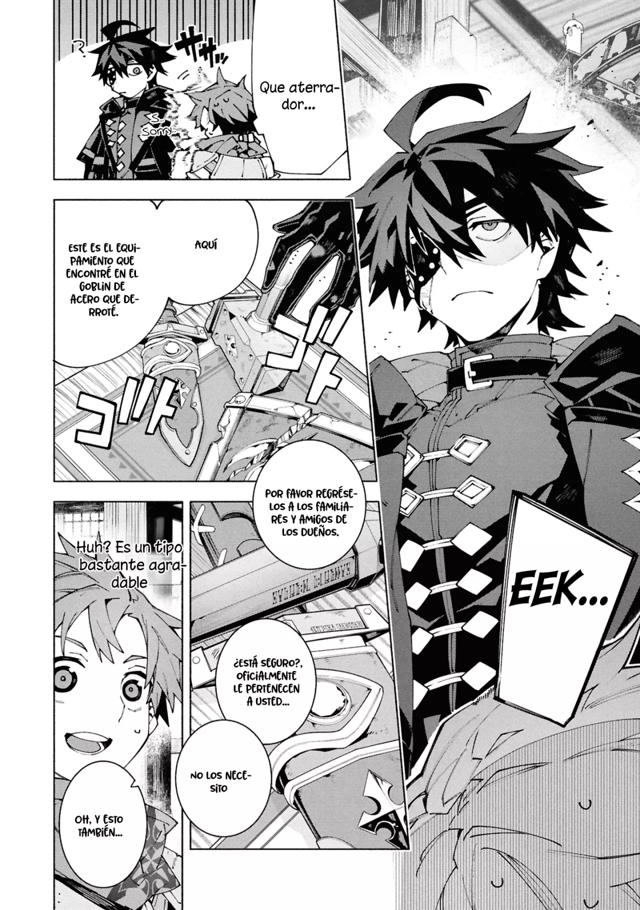S-Kyuu Boukensha ga Ayumu Michi: Tsuihou Sareta Shounen wa Shin no Nouryoku 'Buki Master' de Sekai Saikyou ni Itaru capítulo 8 página 8