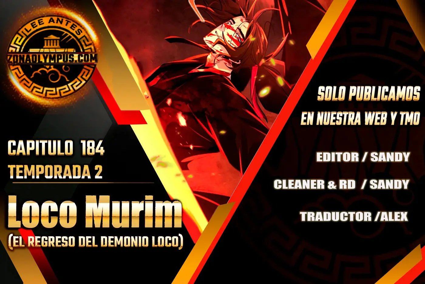 El Regreso del Demonio Loco capítulo 184 página 1