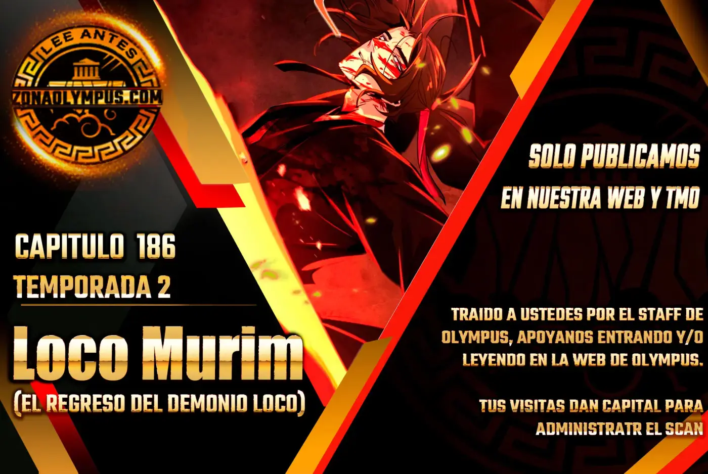 El Regreso del Demonio Loco capítulo 186 página 1