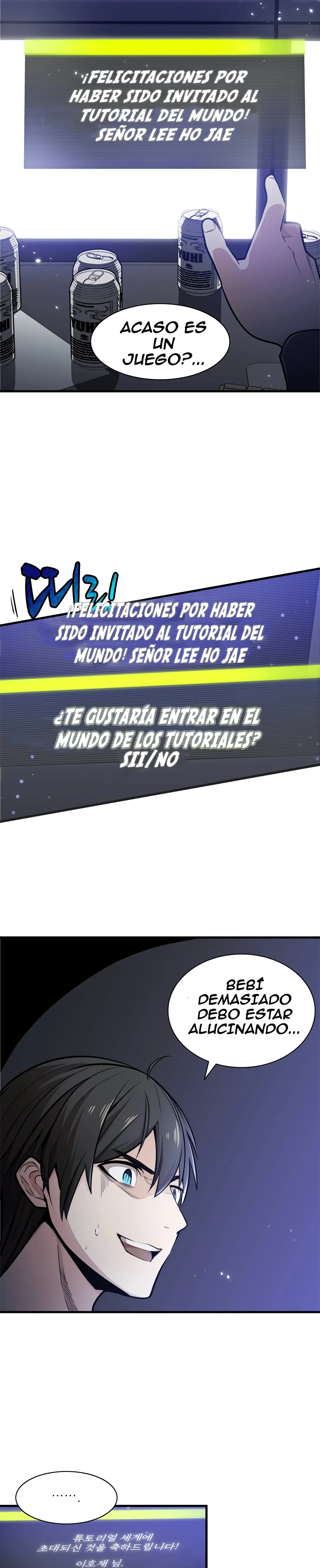 El tutorial es demasiado difícil capítulo 1 página 19