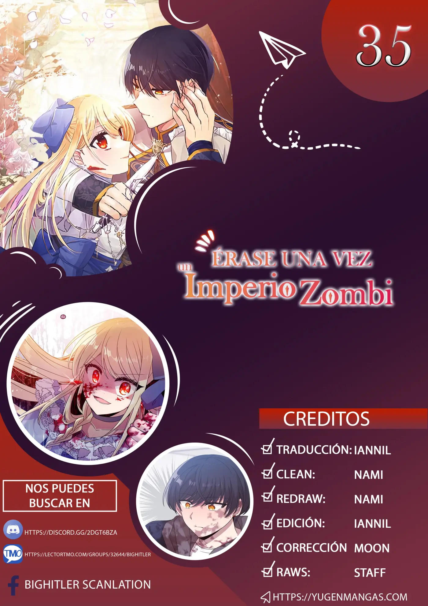 Érase una vez en un imperio zombie capítulo 35 página 1