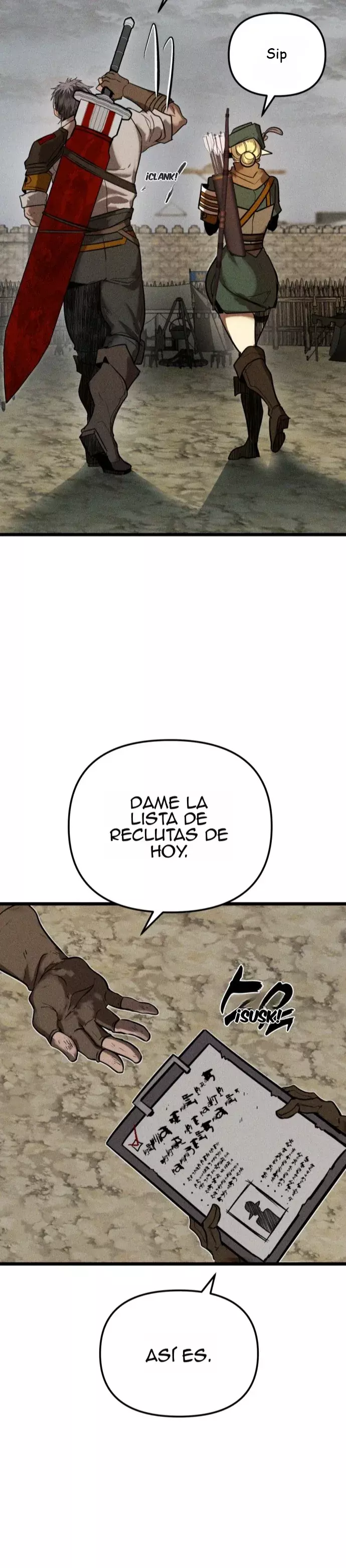 Alistamiento Mercenario capítulo 1 página 20