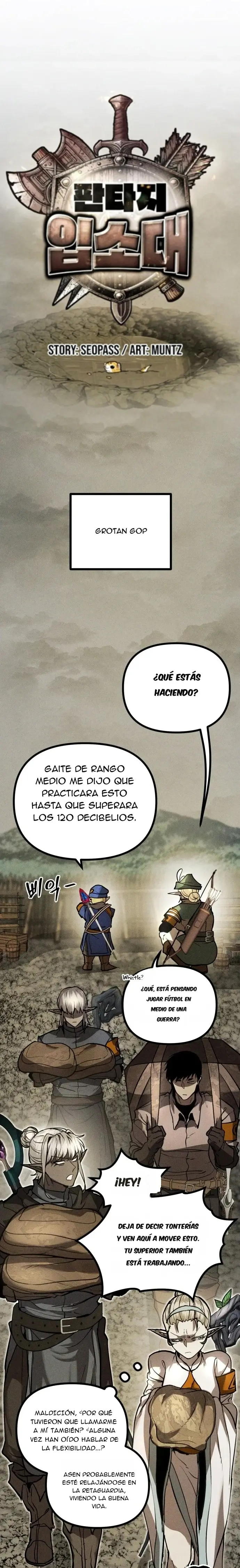 Alistamiento Mercenario capítulo 14 página 12