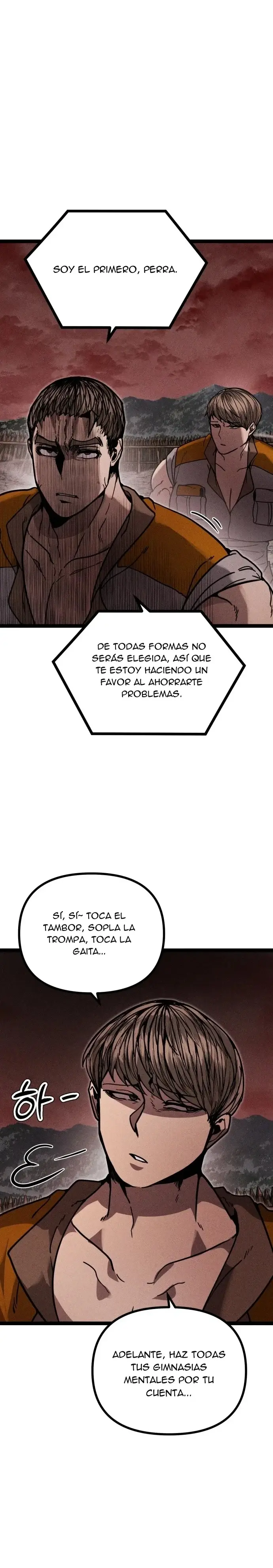 Alistamiento Mercenario capítulo 14 página 57