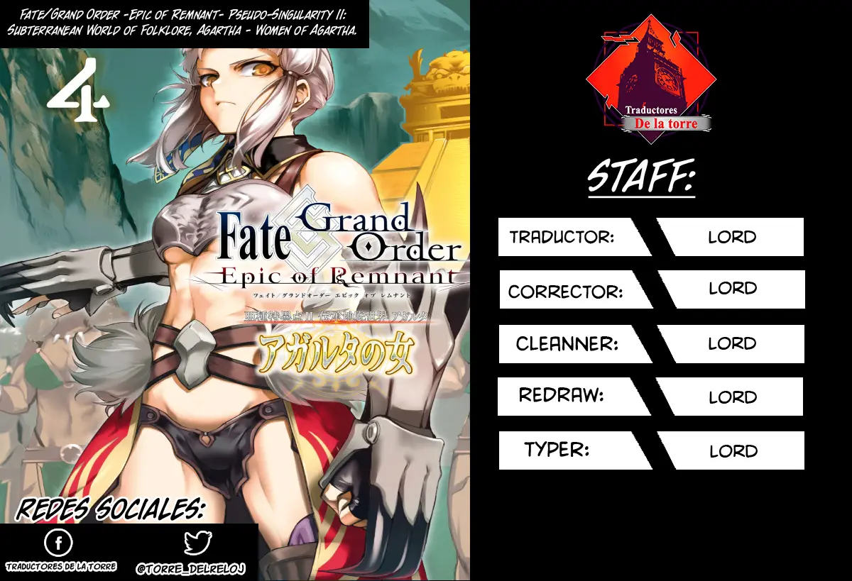 Fate/Grand Order: Epic Of Remnant: Pseudo-Singularity II: Women Of Agartha capítulo 20 página 1
