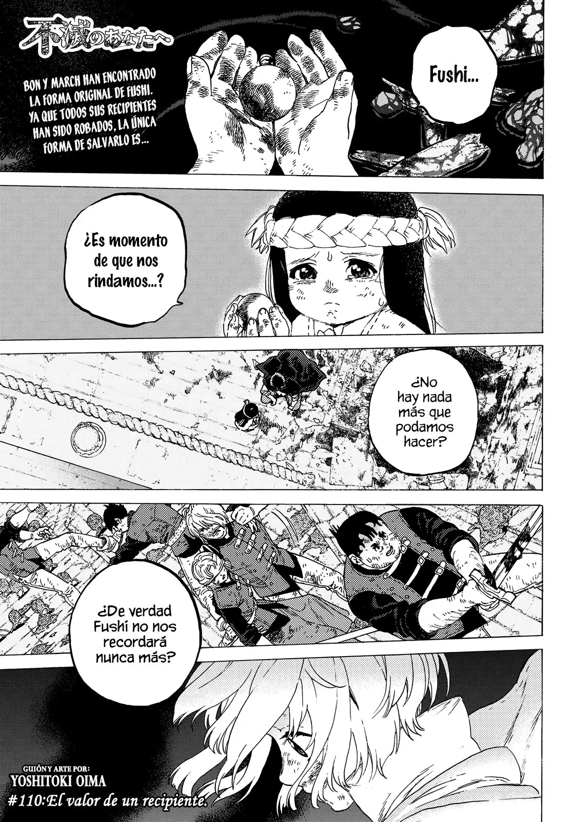 Fumetsu no Anata e capítulo 110 página 2