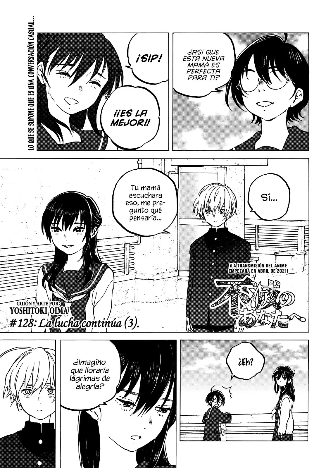 Fumetsu no Anata e capítulo 128.3 página 2