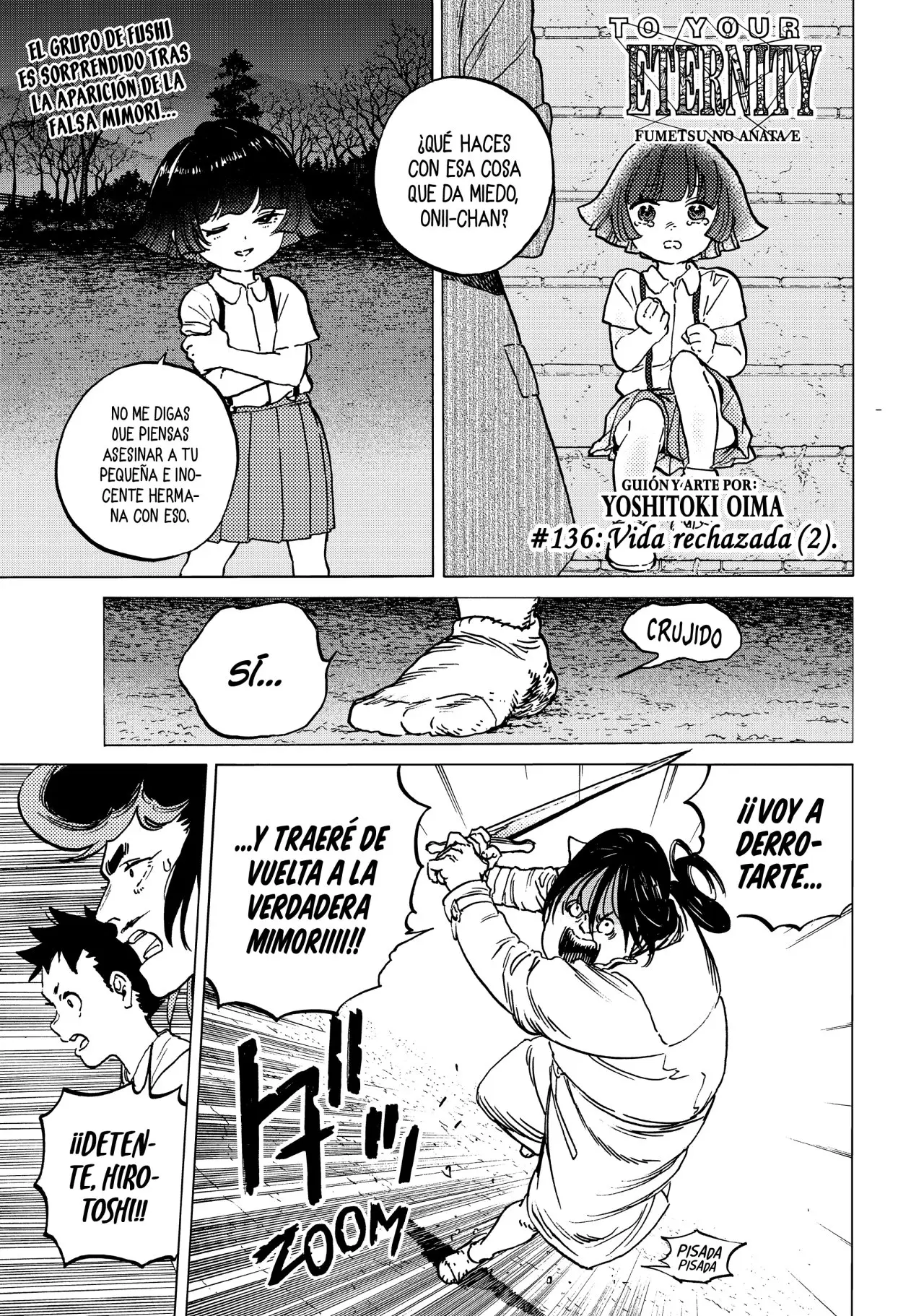 Fumetsu no Anata e capítulo 136.2 página 2