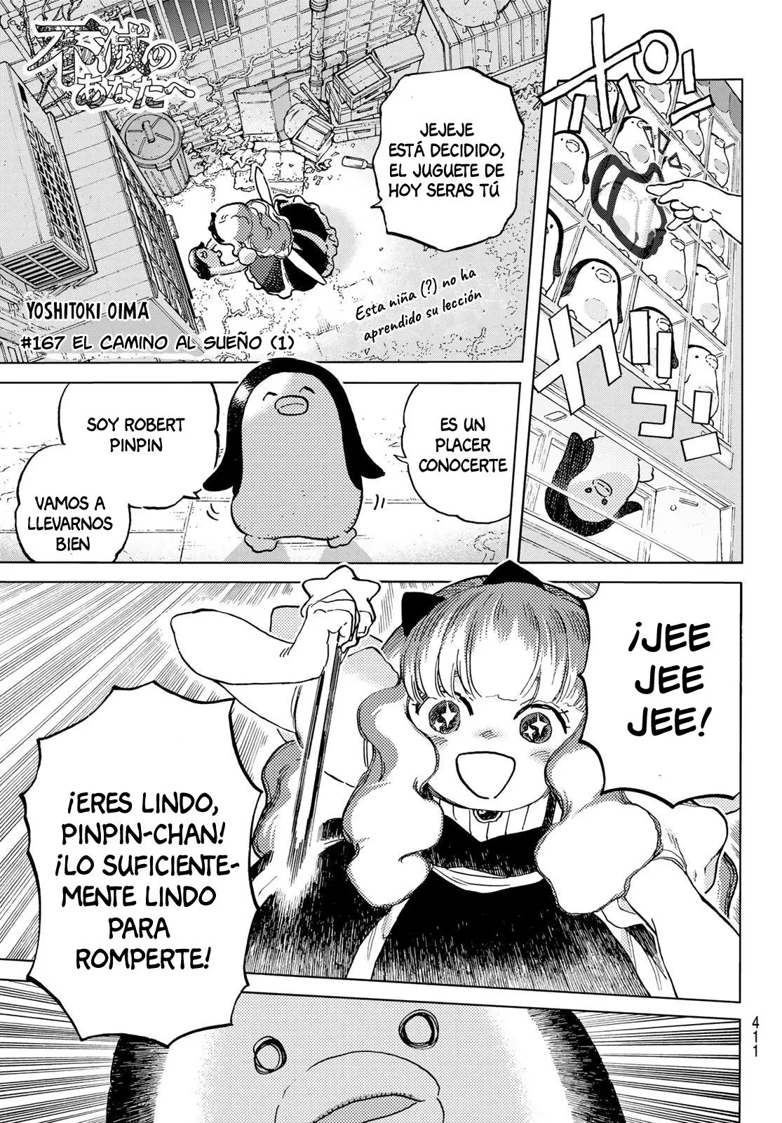 Fumetsu no Anata e capítulo 167 página 2