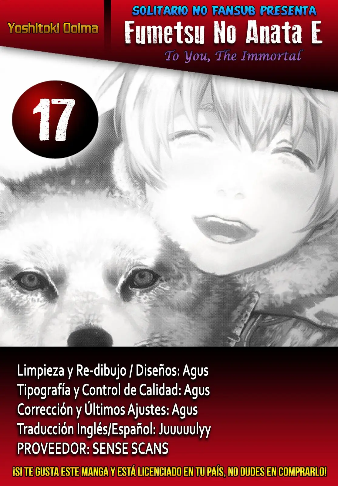 Fumetsu no Anata e capítulo 17 página 1