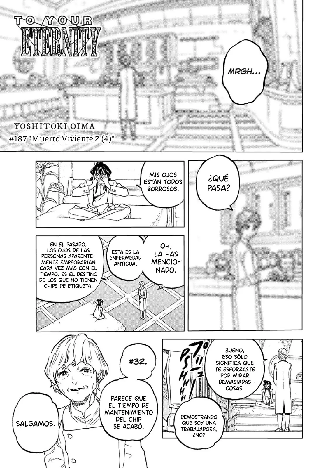 Fumetsu no Anata e capítulo 187.4 página 2