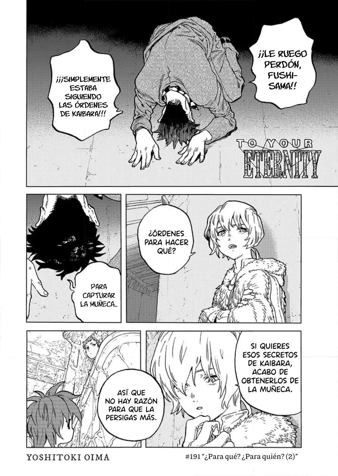 Fumetsu no Anata e capítulo 191.2 página 5
