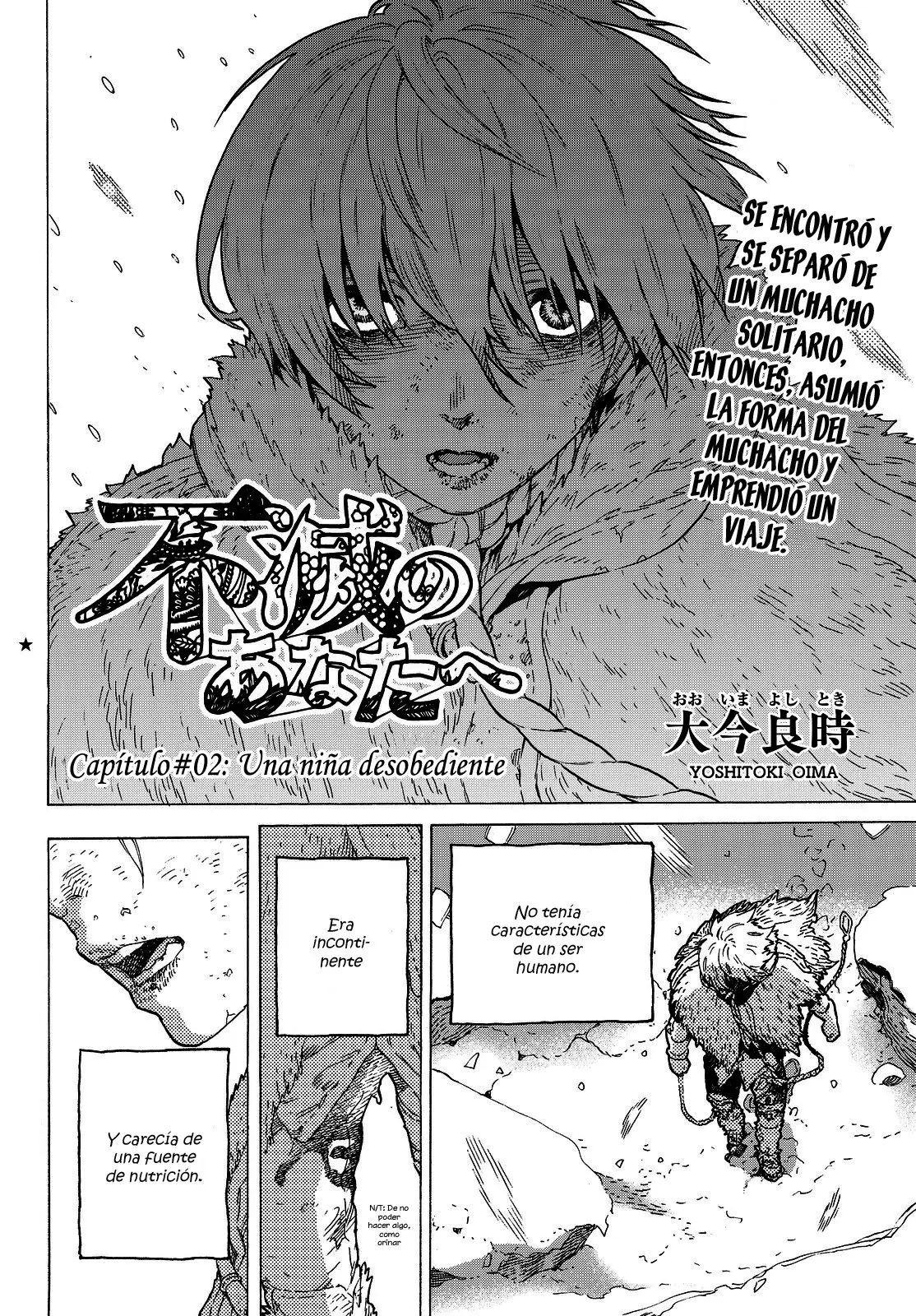 Fumetsu no Anata e capítulo 2 página 3