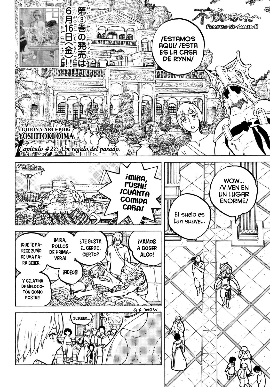 Fumetsu no Anata e capítulo 27 página 3