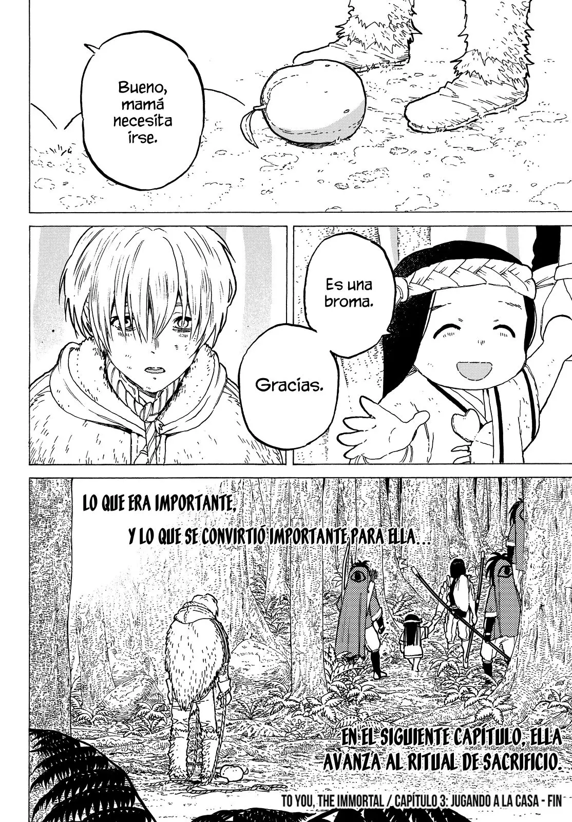 Fumetsu no Anata e capítulo 3 página 35