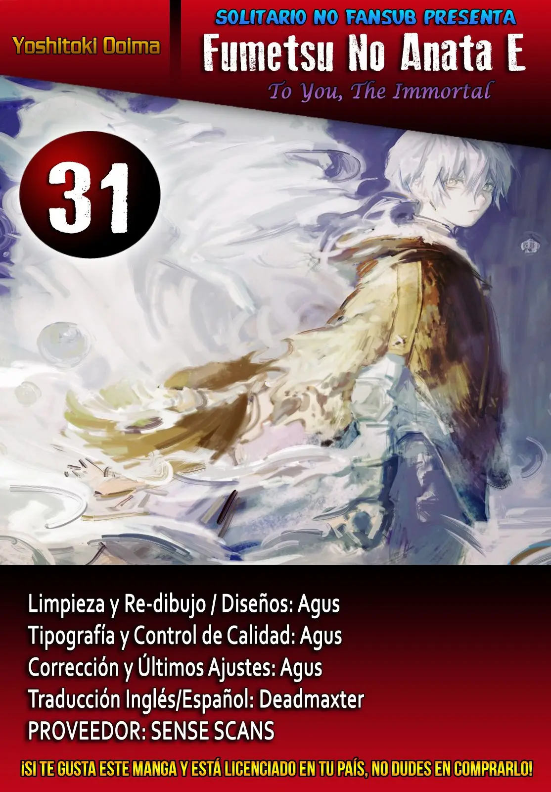 Fumetsu no Anata e capítulo 31 página 1