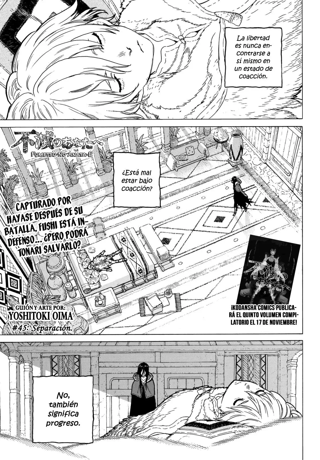 Fumetsu no Anata e capítulo 45 página 2