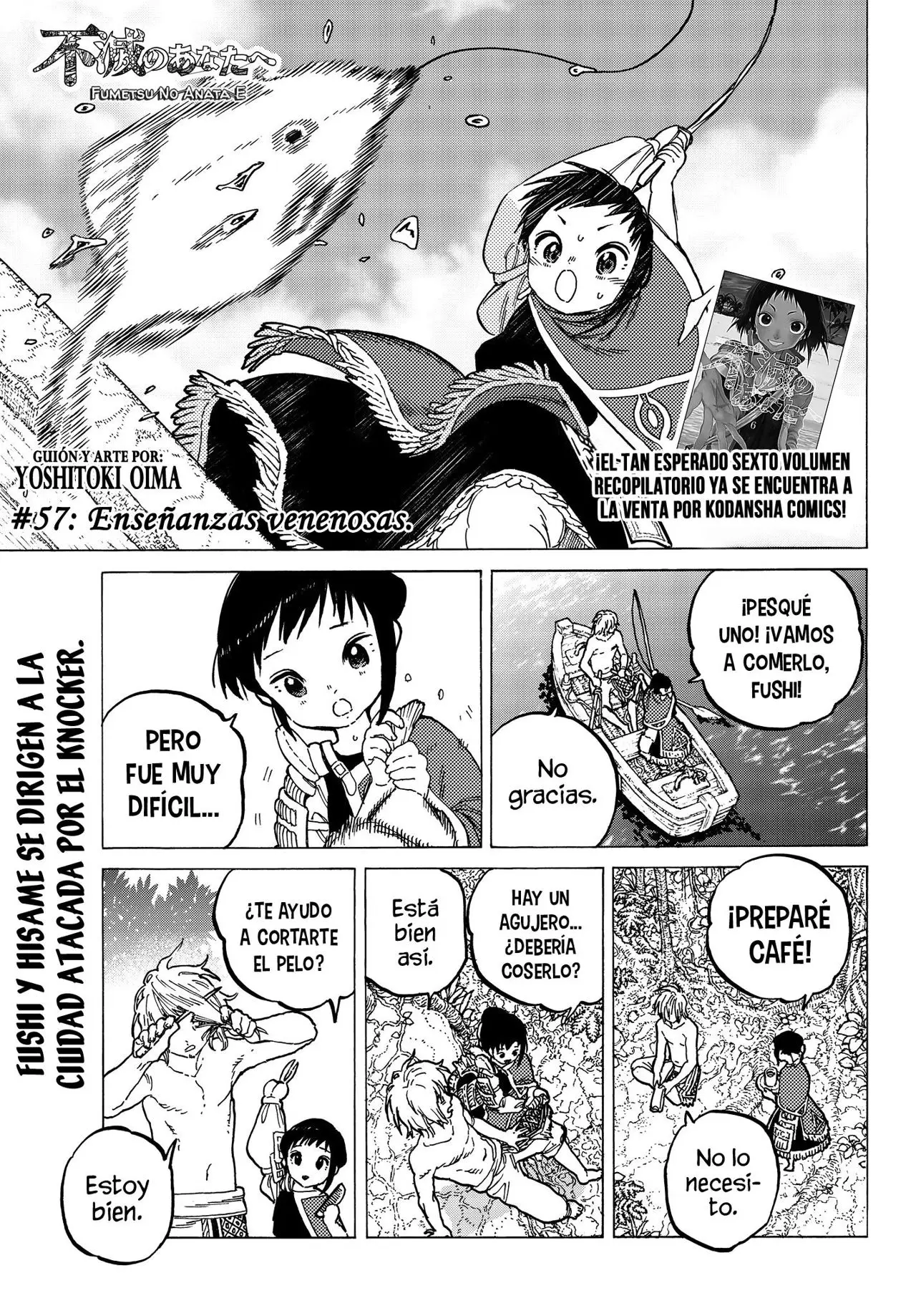 Fumetsu no Anata e capítulo 57 página 2