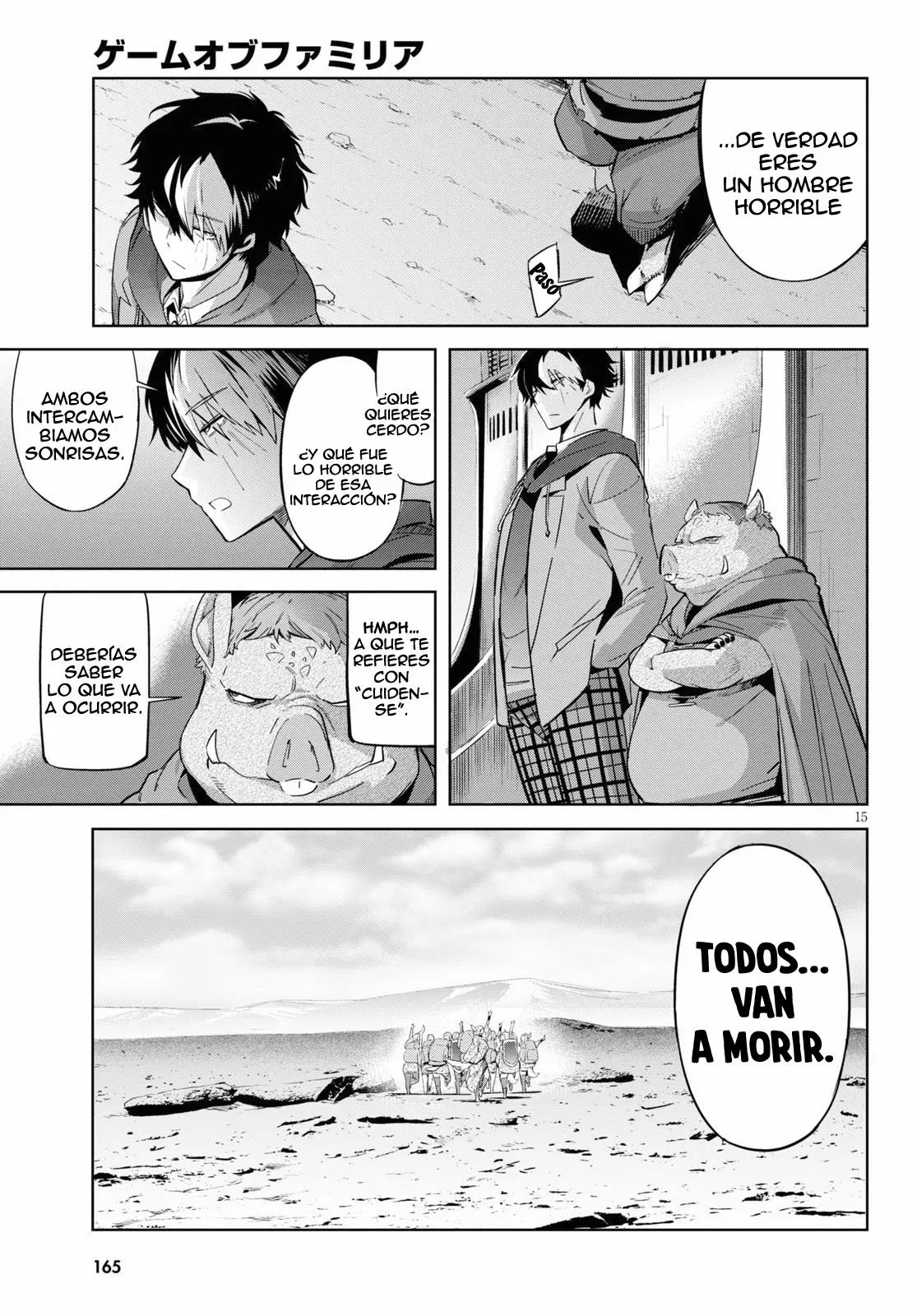 Game Of Familia: Kazoku Senki capítulo 35 página 16