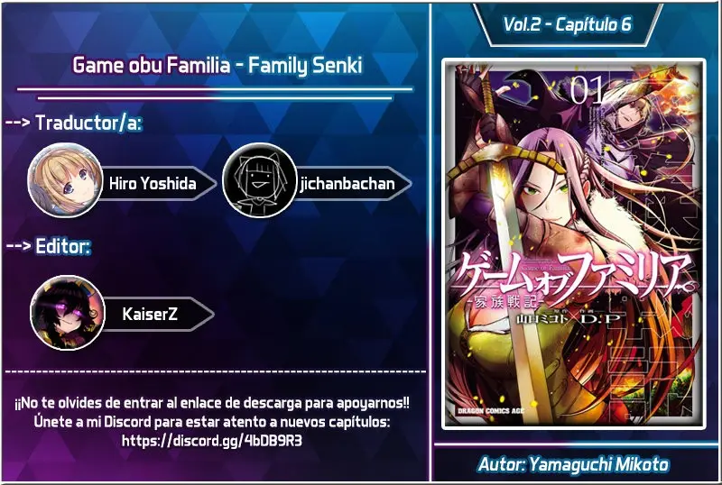 Game Of Familia: Kazoku Senki capítulo 6 página 1