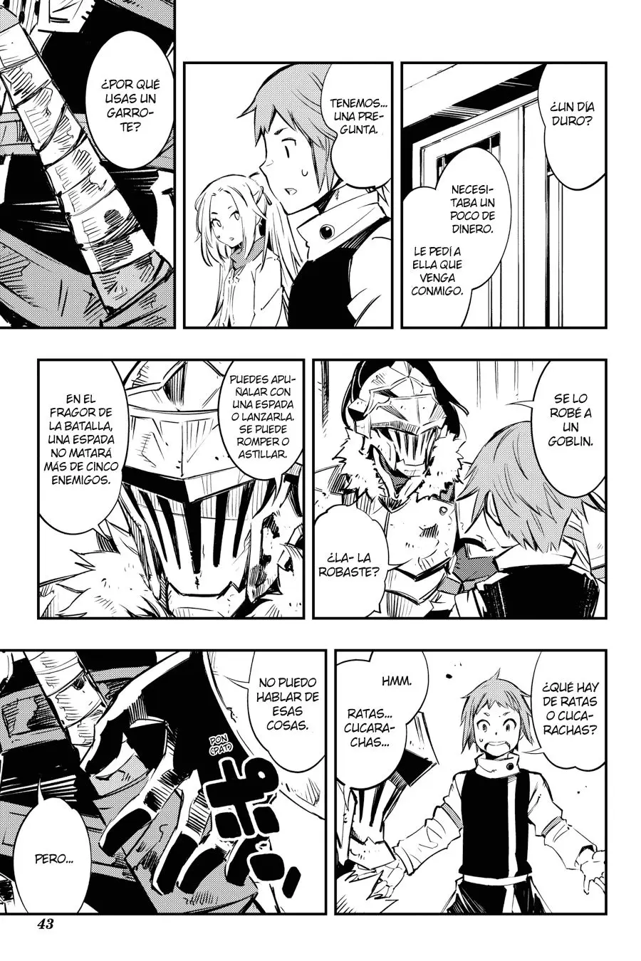 Goblin Slayer: Brand New Day capítulo 1 página 44