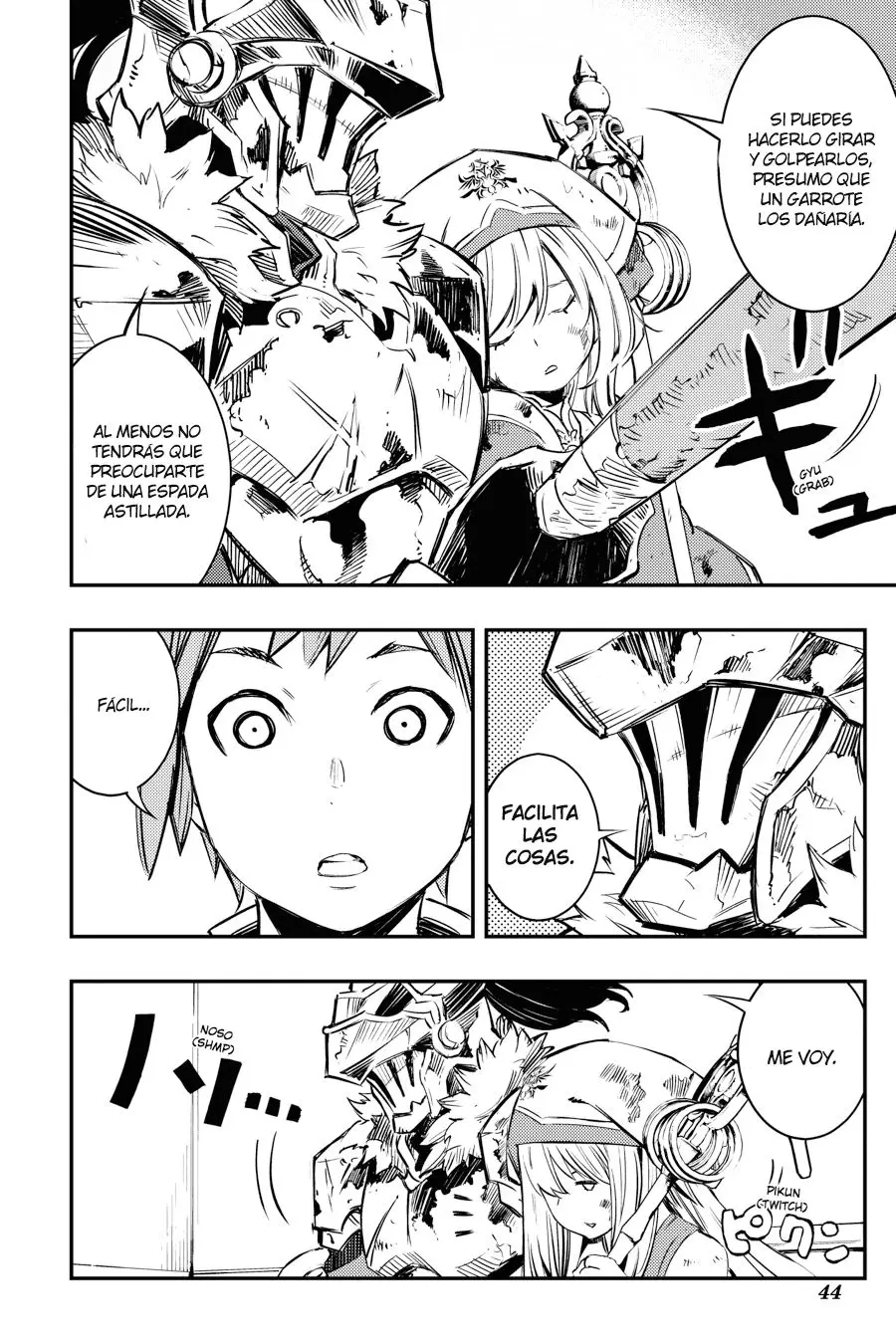 Goblin Slayer: Brand New Day capítulo 1 página 45