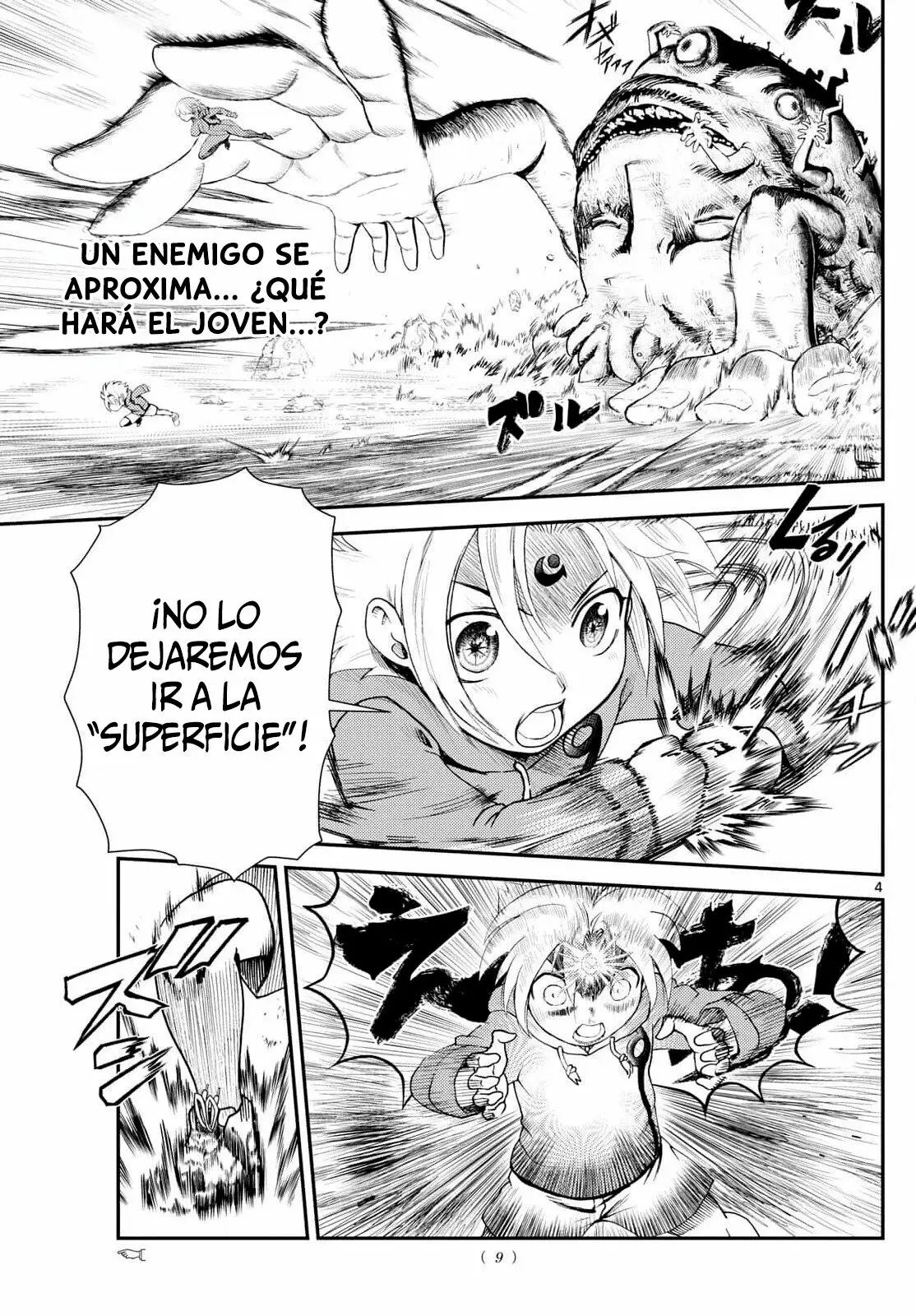 Hacia la superficie... capítulo 1 página 8