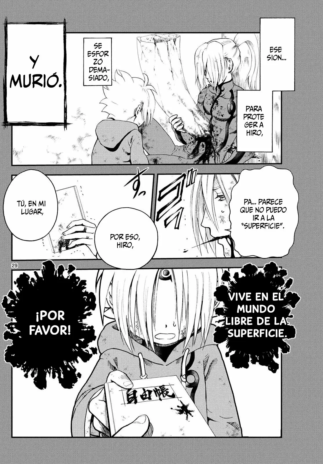 Hacia la superficie... capítulo 1 página 33