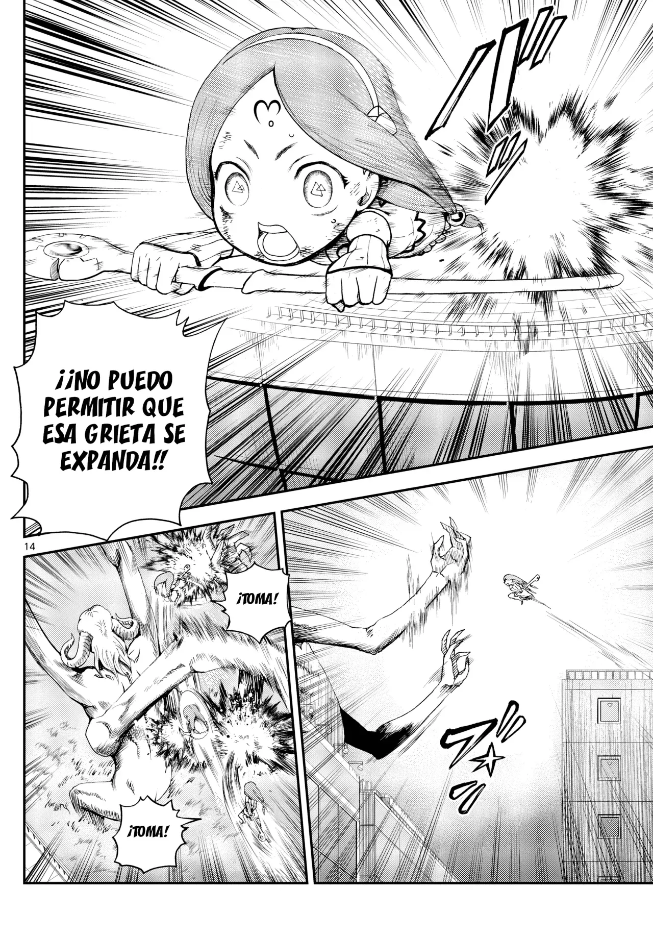 Hacia la superficie... capítulo 12 página 14
